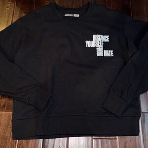 Jason wu men’s black crewneck size small